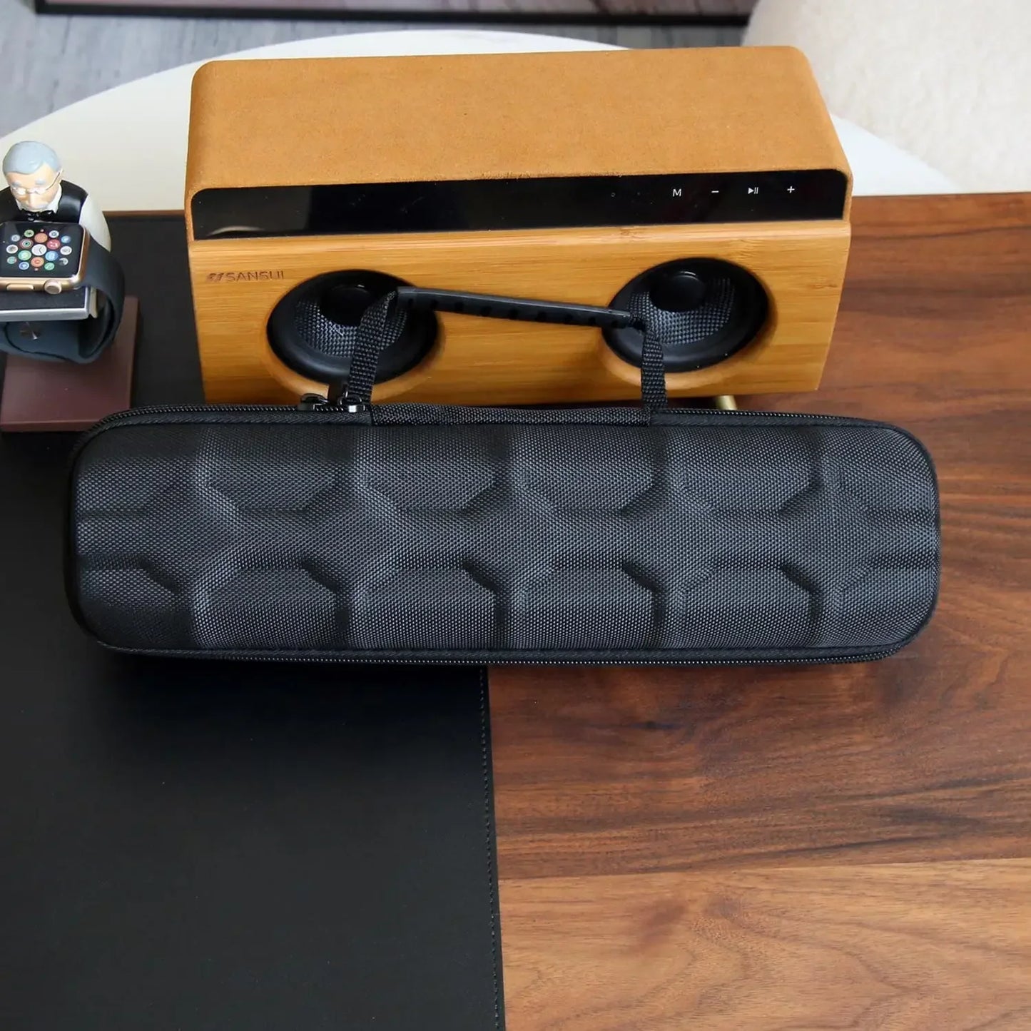travel watch case-portable organizer for wristwatches and smartwatches