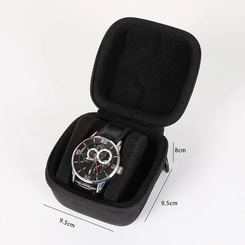 travel watch case-portable organizer for wristwatches and smartwatches