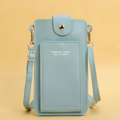 Women Bags Soft Leather Wallets Touch Screen Cell Phone Purse Crossbody Shoulder Strap Handbag for Female Cheap Women's Bags