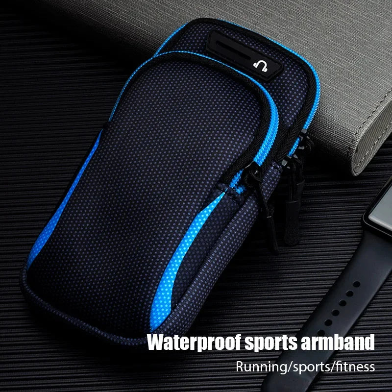 universal armband sport phone case for running arm phone holder sports mobile bag hand for iphone xiaomi huawei under 6.5" 7.2"